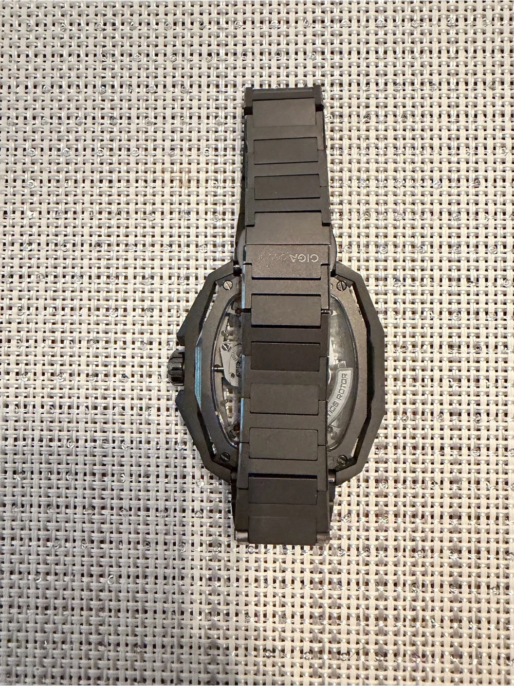 CIGA Design Skeleton Automatic Mechanical Watch in Stainless Steel, LIKE NEW